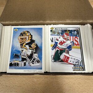 1992-93 Upper Deck Hockey Complete Set 1-440 Martin Brodeur Rookie